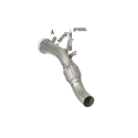 Tube remplacement catalyseur + tube remplacement FAP en inox BMW Série 3E91(TOURING) 330D-XD (180KW) 2008 - 2012