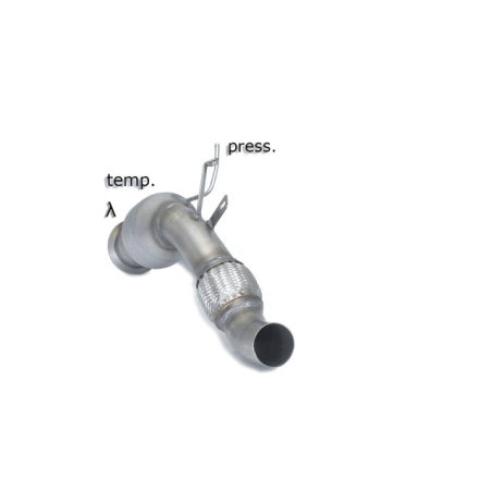 Catalyseur groupe N + tube remplacement FAP en inox BMW Série 3 E91(TOURING) 330D-XD (180KW) 2008 - 2012