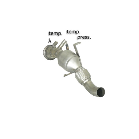 Catalyseur groupe n + tube suppression FAP en inox BMW Série 3 E92(COUPÉ) 335D BI-TURBO (210KW) 09/2006 - 2013