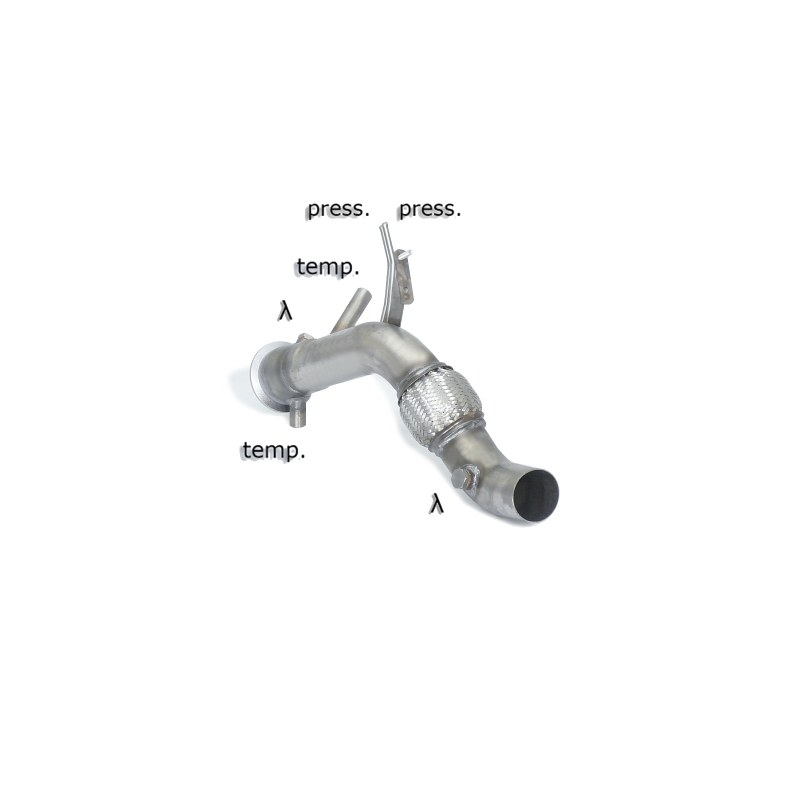 Tube remplacement catalyseur + tube remplacement FAP