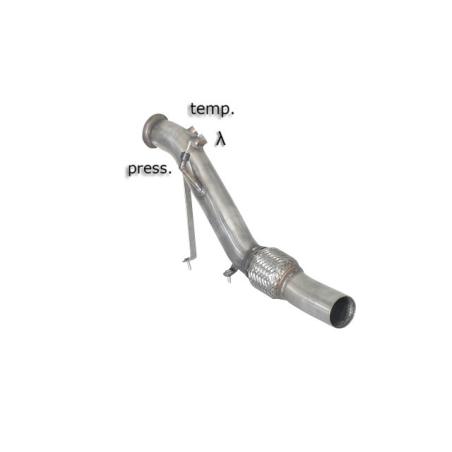 Tube remplacement catalyseur en inox BMW Série 5 E61(TOURING) 535D-XD (200KW) 2004 - 2007