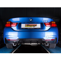 Pot d'échappement Duplex en inox BMW Série 4 F32(COUPÉ) 428I (N20 180KW) 2013 - 2016