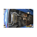 Echappement arrière en inox BMW Série 3 F33(CABRIO) 428I (N20 180KW) 2014 - 2016