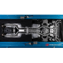 Silencieux intermédiaire en inox Alfa Romeo Giulia (952) Quadrifoglio 2.9 TURBO (375KW) 2016 - Aujourd'hui