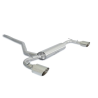 Echappement arrière duplex en inox Fiat 500X (typ334) 2.0MJT 4x4 (103kW) 2015 - 2018