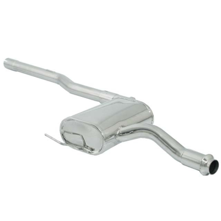 Silencieux intermédiaire en inox Fiat Bravo 1.9 JTD 105 (77KW) 1995 - 2002