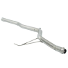 Tube intermédiaire groupe N en inox Fiat Bravo 1.9 JTD 105 (77KW) 1995 - 2002