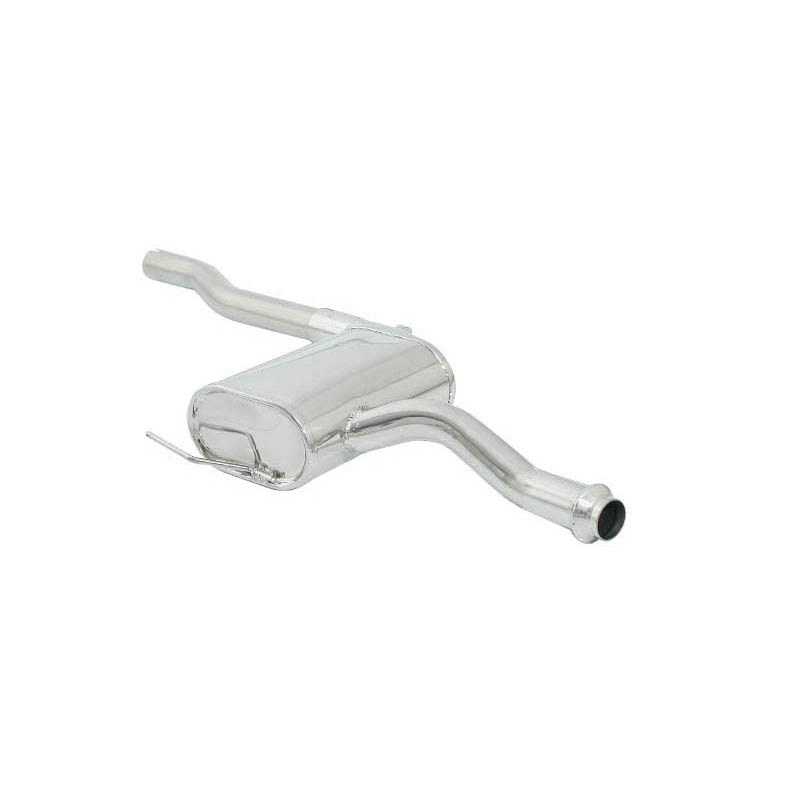 Silencieux intermédiaire en inox Fiat Bravo 1.9 TD (55/74KW) 11/1996 - 2002