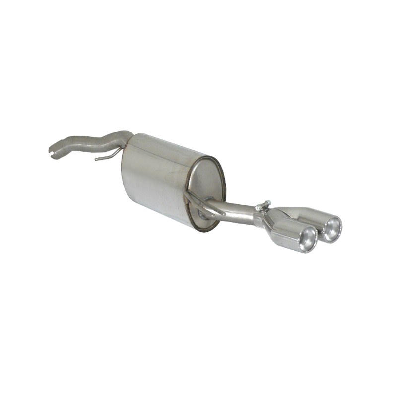 Echappement arrière en inox Fiat Bravo II 1.9 MULTIJET (88KW) 02/2007 - 2010