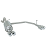 Échappement duplex en inox Fiat Grande Punto 1.3 MULTIJET 16V (55/66KW) 09/2005- + Punto EVO (55/66/70KW) 10/2009 - 2012
