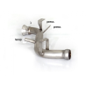 Tube afrique + tube remplacement FAP MERCEDES Classe E (212) E250CDI (150KW) 2009 - 2014