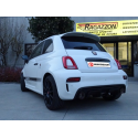 Tube arrière GROUPE N duplex ABARTH 595 1.4TJET (107KW) Ø63.5MM 2016 - Aujourd'hui