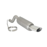 Silencieux arrière en inox sortie ovale Fiat Punto EVO 1.4 (77KW) 10/2009 - 2012