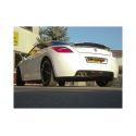 Échappement arrière en inox 2 sorties 90mm Peugeot RCZ 1.6 TURBO (147KW) 2010 - 2015