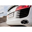 Silencieux arrière Groupe N Avec valves à dépression Audi R8 Coupé 4.2 FSI V8 Quattro (316kW) 2010 - 2015