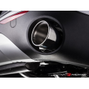 Sortie d'échappement ronde Alfa Romeo Stelvio 2.2 TURBO DIESEL Q4 (154KW) 2017 - Aujourd'hui