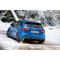 Silencieux intermédiaire + Silencieux arrière avec valves integrées Audi RS3 SPORTBACK 2.5TFSI QUATTRO (294KW) 2017 -