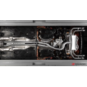 Silencieux intermédiaire + Silencieux arrière duplex avec Valves Audi RS3 SEDAN 2.5TFSI QUATTRO (294KW) 2017 - Aujourd'hui