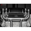 Tube intermédiaire + Silencieux arrière duplex avec valves BMW M2 F87 COUPÉ 3.0 (272KW) 2015 - Aujourd'hui