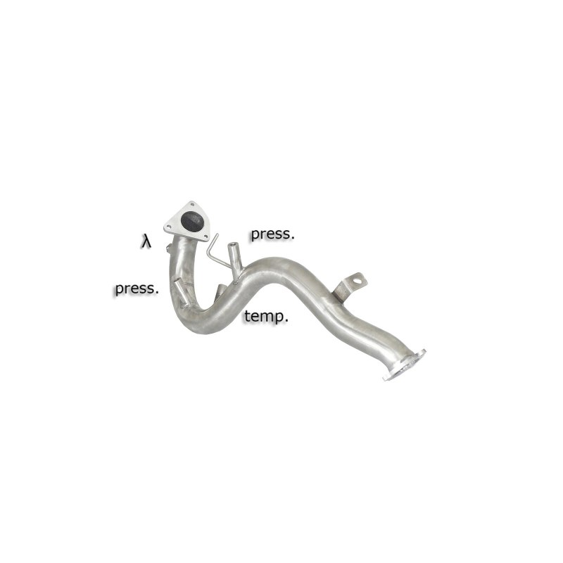 Tube suppression catalyseur + tube suppression filtre à particules Audi A5 SPORTBACK 2.7TDI V6 (140KW) 09/2007 - 2011