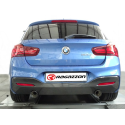 Silencieux arrière duplex en inox sortie ronde BMW Série 1 F21 118D - XD (110KW - B47) 2015 - Aujourd'hui