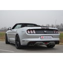 Silencieux arrière duplex en inox Sport Line Ford Mustang 6 Cabrio 2.3I Ecoboost (233KW) 2015 - Aujourd'hui