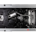 Silencieux intermédiaire + Tubes arrières en inox Porsche Cayenne (PO536) 3.0 V6 (250KW) 2017 - Aujourd'hui