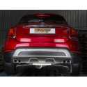 Pot d'échappement arrière en inox Fiat  500X (typ334) 1.3GSE (110kW) 2018 - Aujourd’hui