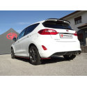 Silencieux d'échappement arrière en inox Ford Fiesta Mk8 1.1 (63kW) 2017 - 2019