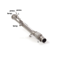 Tube suppression catalyseur + FAP en inox BMW Serie3 F30(Sedan) 320D - 320D xDrive (140kW - B47) 2015 - Aujourd’hui