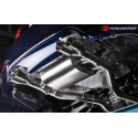 Tube intermediaire + Silencieux arrière avec valves INOX BMW M3 F80 (Sedan) 3.0 (317kW) 2014 - 2018