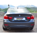 Silencieux arrière duplex en inox BMW Serie 3 F30 (Sedan) 316D (85kW) 2012 - 2015