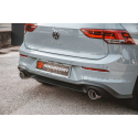 Silencieux arrière duplex en inox Volkswagen Golf Mk8 1.5TSI (96kW - Essieu rigide) 2019 à Aujourd’hui