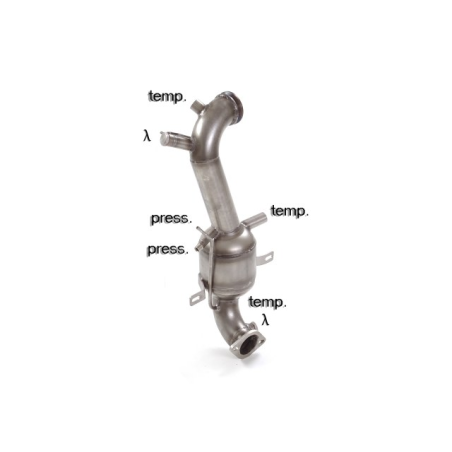 Catalyseur Sport + tube remplacement filtre à particules Jeep Renegade 2.0Mjet 4WD (103kW) 2014 - 2020