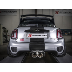 Silencieux arrière en inox Mini F56 Cooper S 2.0 (141kW) 2014 - 2018