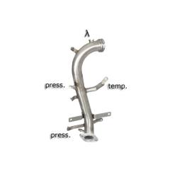 Tube suppression catalyseur + tube suppression filtre à particules Alfa Romeo 159 2.0JTDm (100kW) + Sportwagon 2010 - 2013