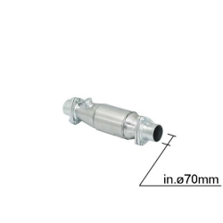 Catalyseur sport FIA CSAI 100cpsi Ø70mm Universal