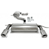 Ligne d'échappement Duplex en inox Volkswagen Golf V MK5 (Typ 1K) 2.0 TFSi 200/230cv 2003 - 2008