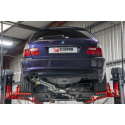 Ligne d'échappement Cat-Back Scorpion BMW E46 320i 2.0 150 cv 2000 - 2006 Inox