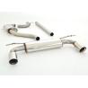 Ligne d'échappement duplex en Inox Seat leon III (5F) 1.8 TSI (132KW/180CV) 2013 - 2020