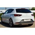 Ligne d'échappement en Inox Seat leon III (5F) 1.8 TSI (132KW/180CV) 2013 - 2020