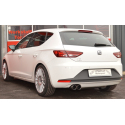 Ligne d'échappement en Inox Seat leon III (5F) 1.8 TSI (132KW/180CV) 2013 - 2020