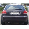 Ligne d'échappement Inox Audi A3 (8P) 2.0TDI (100/103KW) 05/2003 - 08/2012