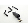 Ligne d'échappement sport Cat-Back acier AUDI A1 & SportBack (TYP 8X) 1.2 TFSI (63KW/86CV) 05/2010 - 04/2015