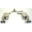 Silencieux arrière sport duplex Ford Mondeo IV 2.5l Turbo (162kw) 03/2007-11/2010 Hayon