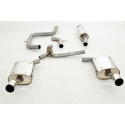 Silencieux arrière sport duplex Ford Mondeo IV 2.5l Turbo (162kw) 03/2007-11/2010 Hayon