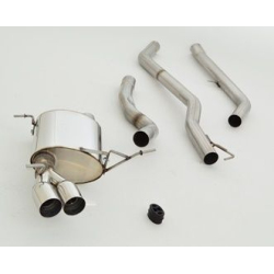 Ligne d'échappement en Inox Bmw serie 3 E90 325d (150kw/204C) 2005 - 2012