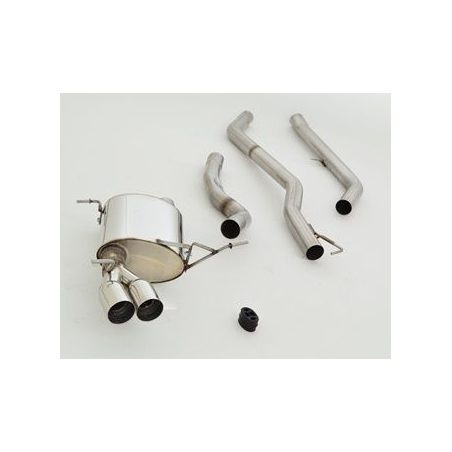 Ligne d'échappement en Inox Bmw serie 3 E90 325d (150kw/204C) 2005 - 2012