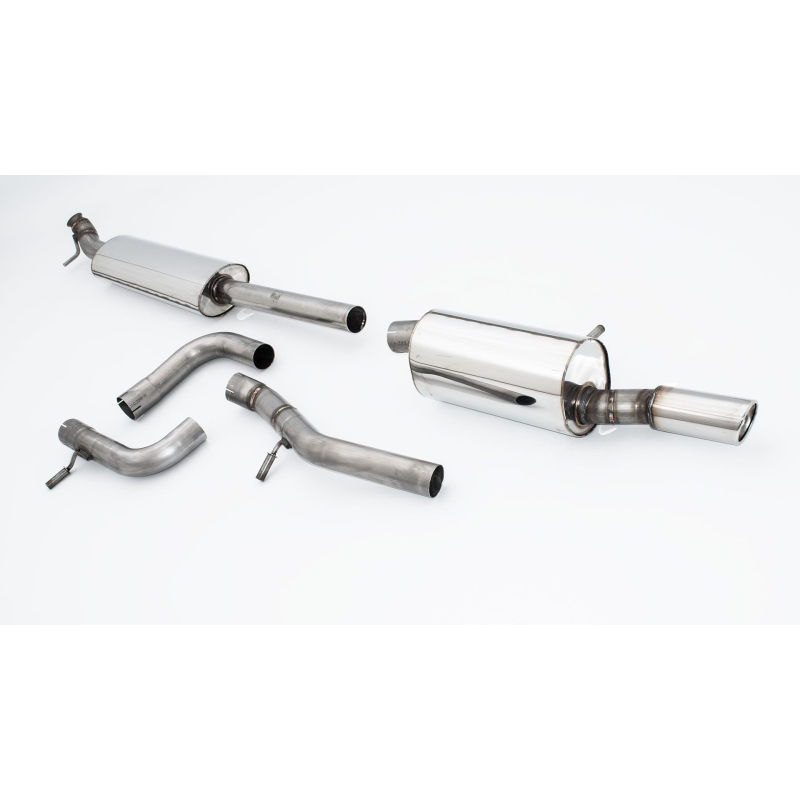 Ligne d’échappement inox pour Opel Corsa F 1.2T (101CV) 2019 - Aujourd'hui