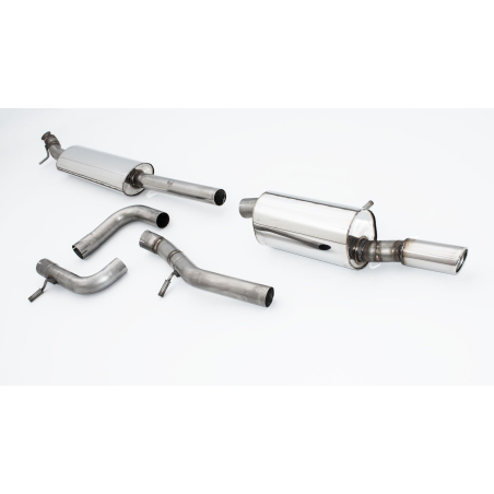 Ligne d’échappement inox pour Opel Corsa F 1.2T (101CV) 2019 - Aujourd'hui